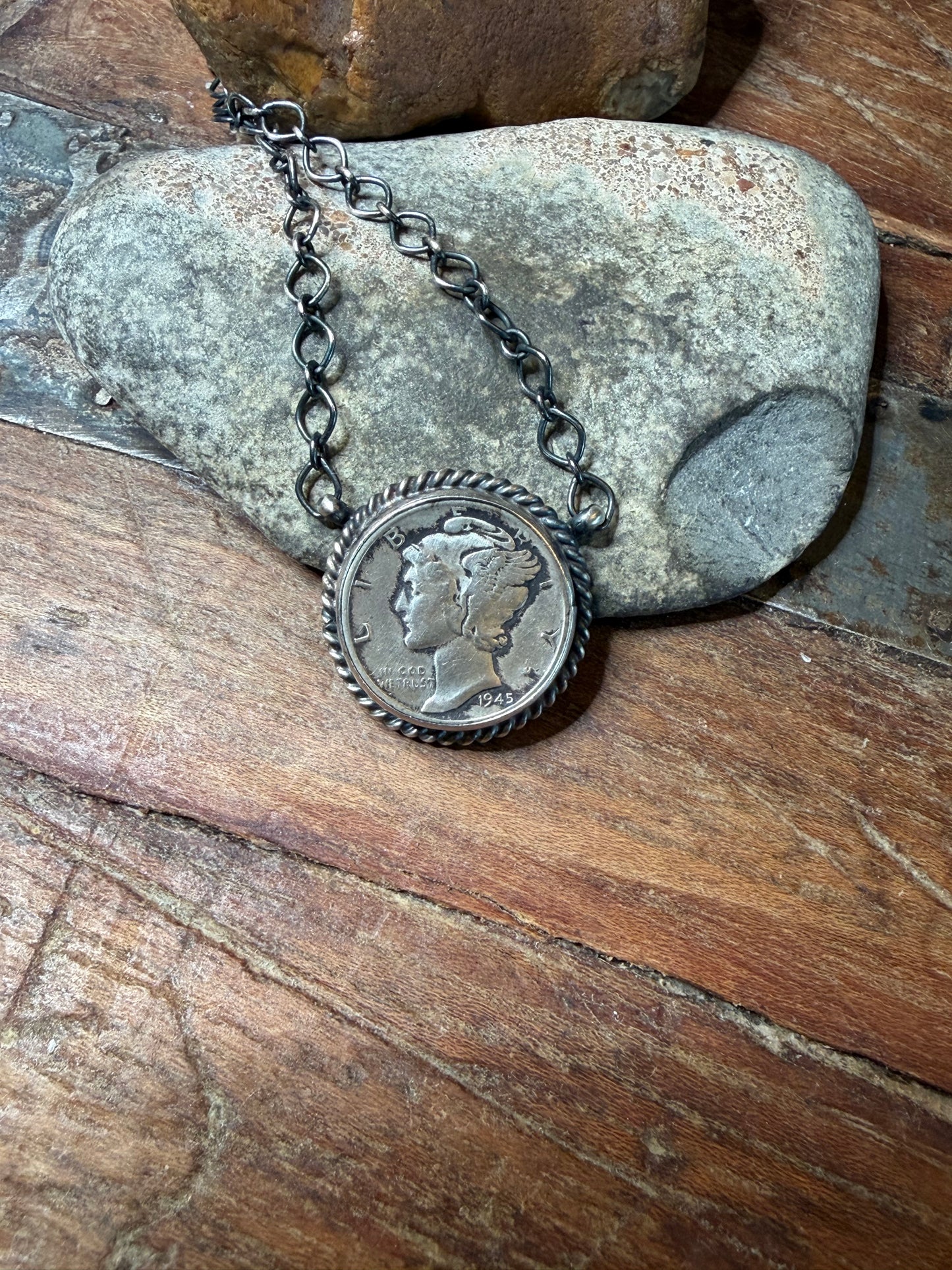 Sally -coin necklace 1945