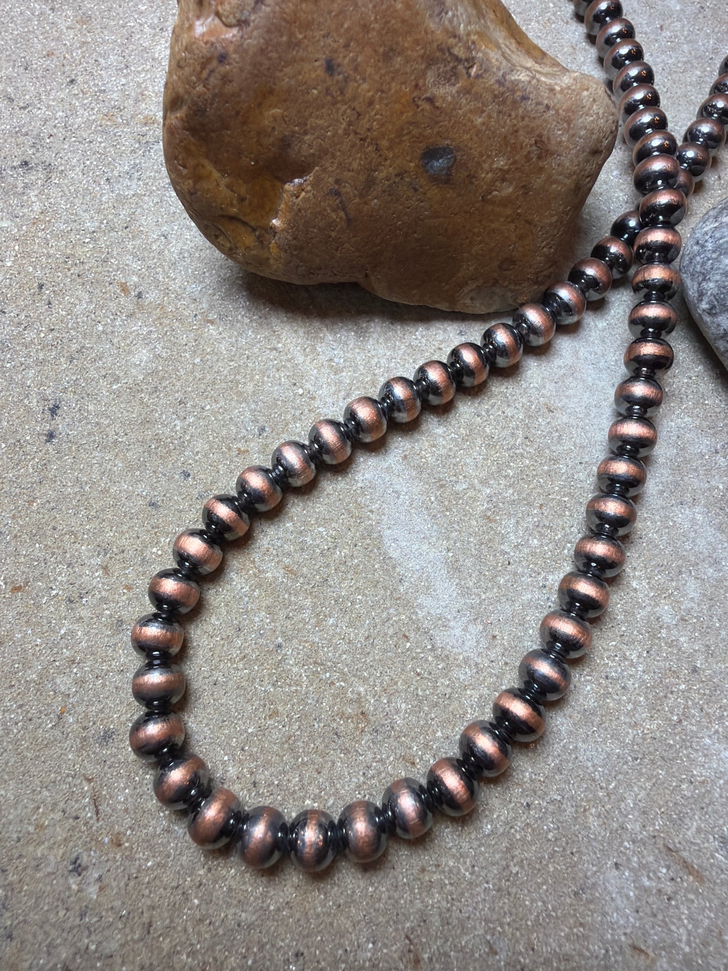 gogo-copper necklace 6.21mm 18.25in length