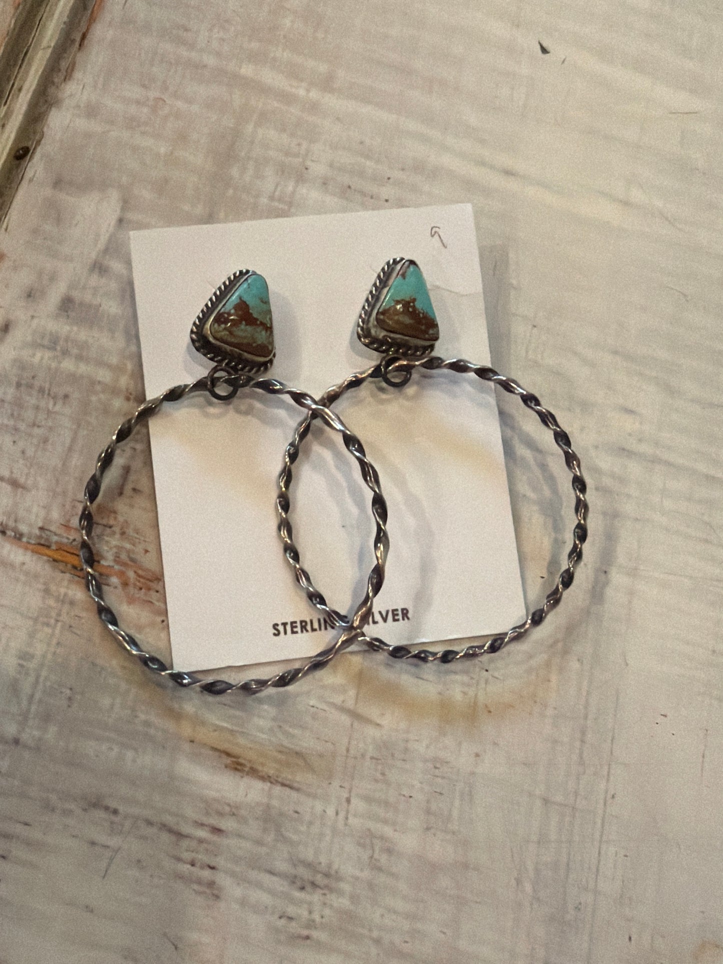 Cassy turquoise earrings