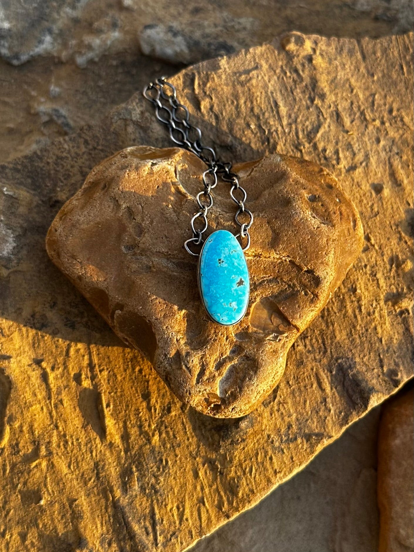Oval Bar Necklace