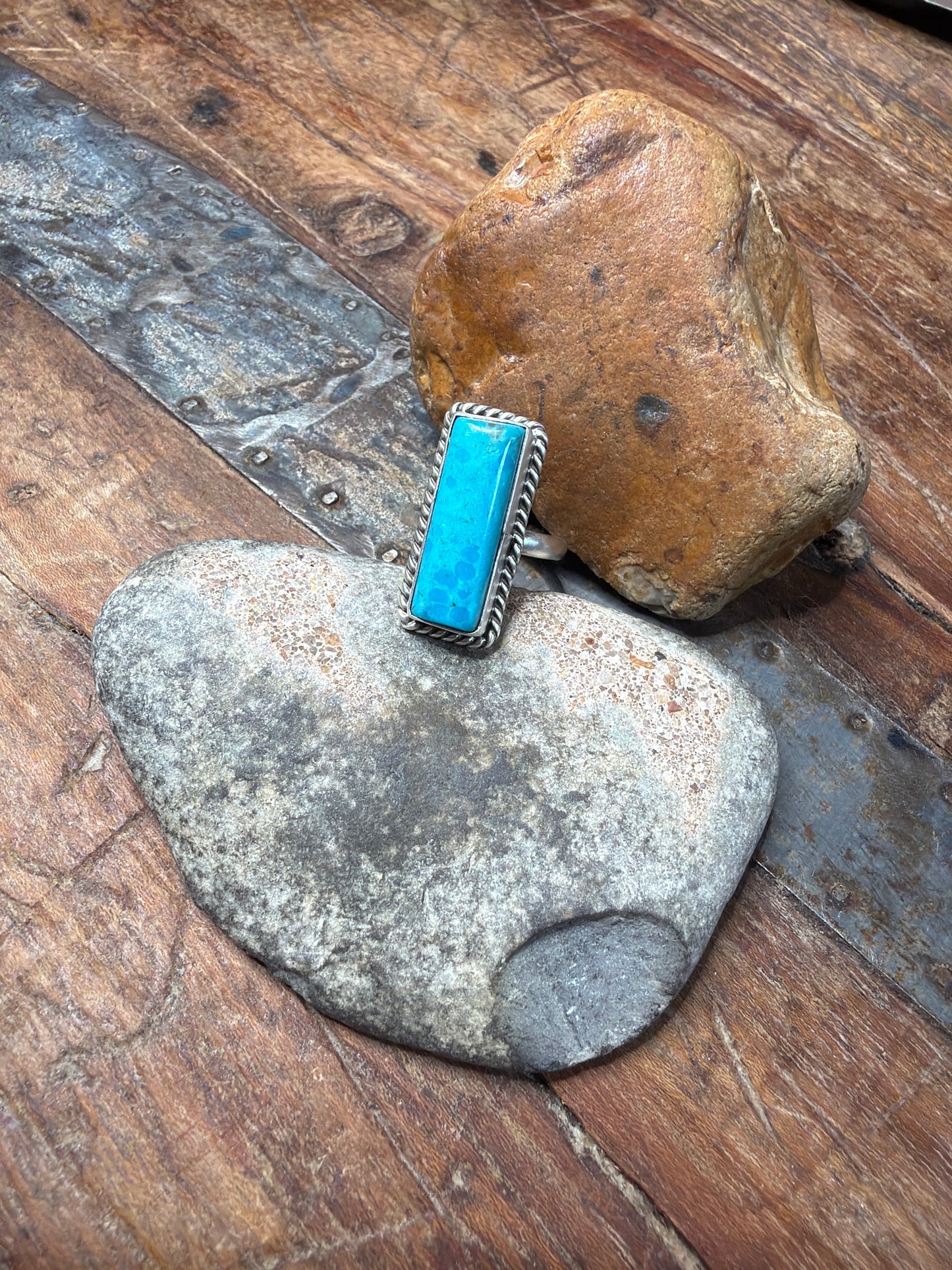 jenny-turquoise adjustable ring