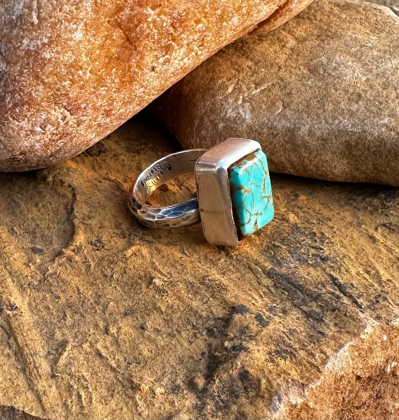 Kings Manasa Turquoise set at a size 7 (adjustable)