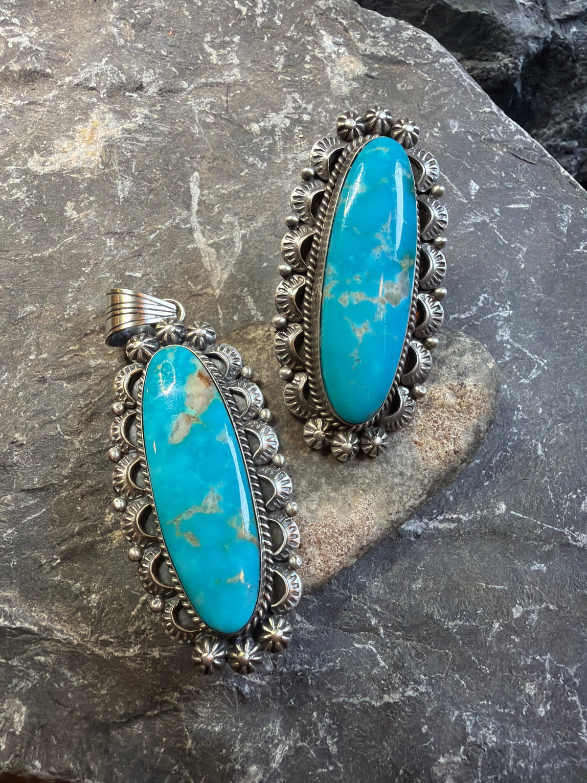 Wc pendant and adjustable ring stamped