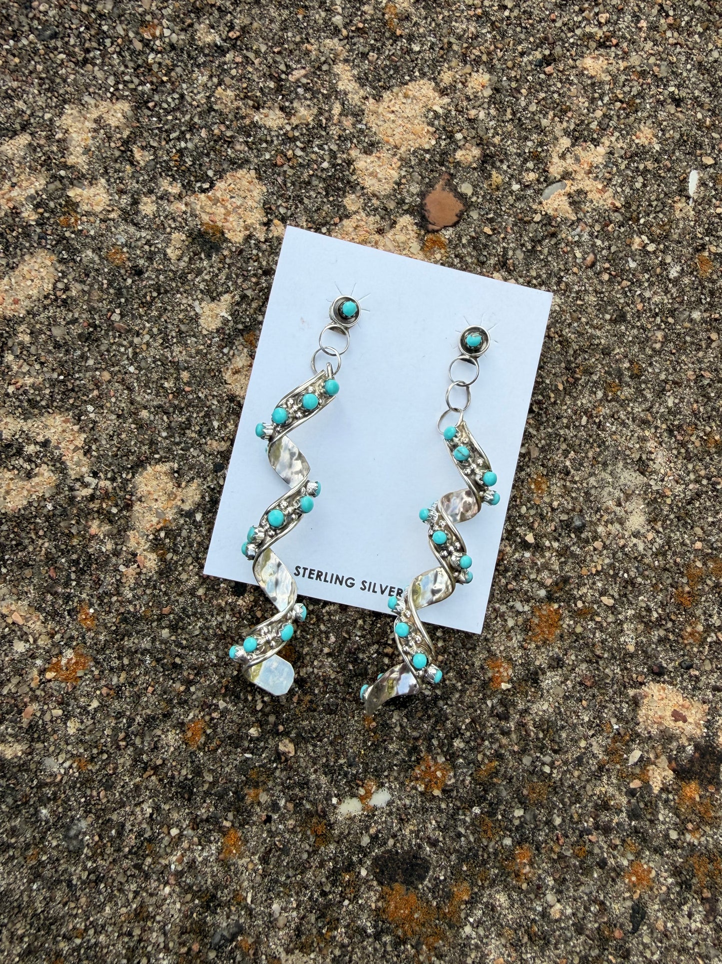 Sally-turquoise earrings