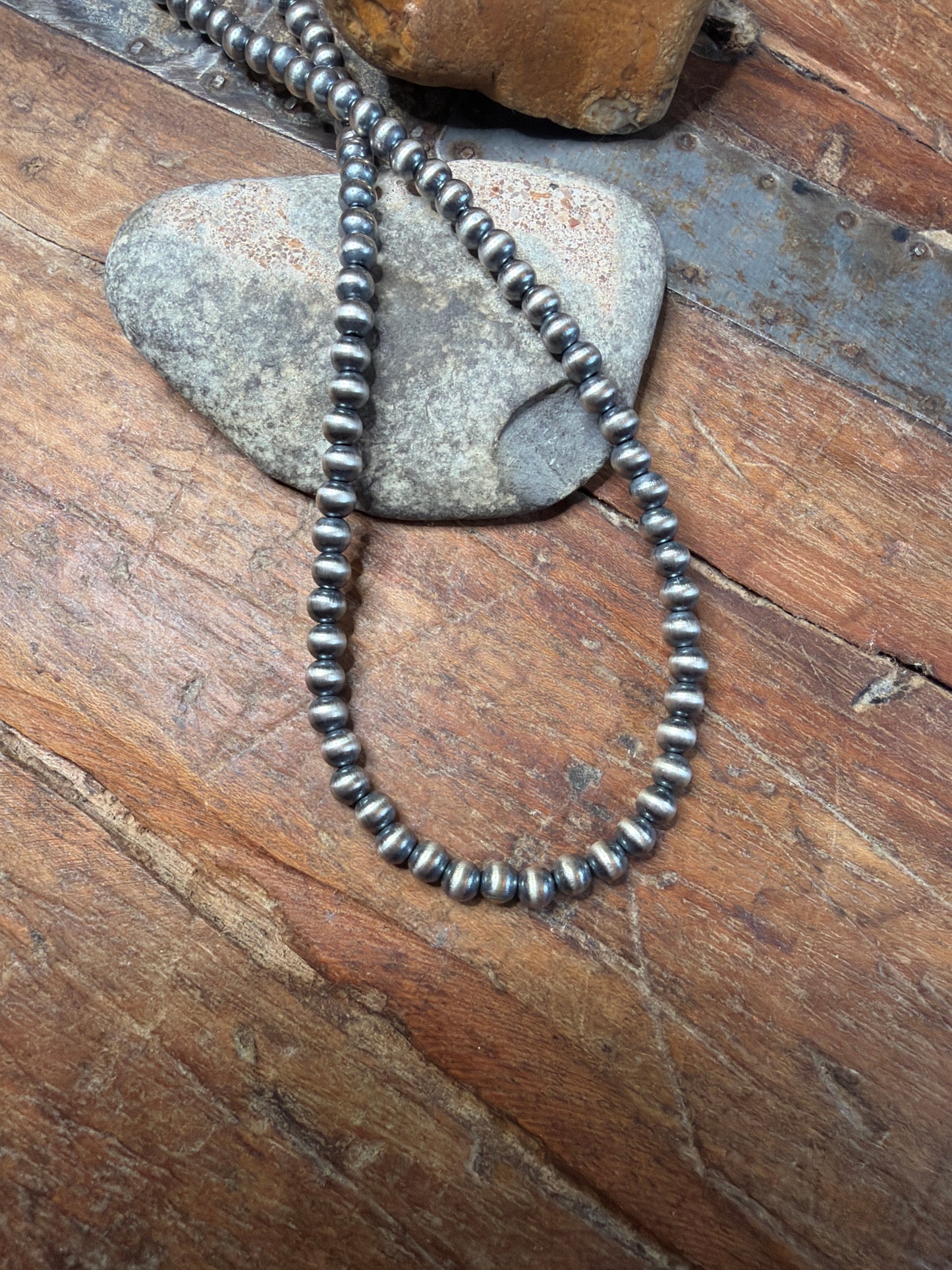 Tracy 5mm 18inch machine made bead necklace