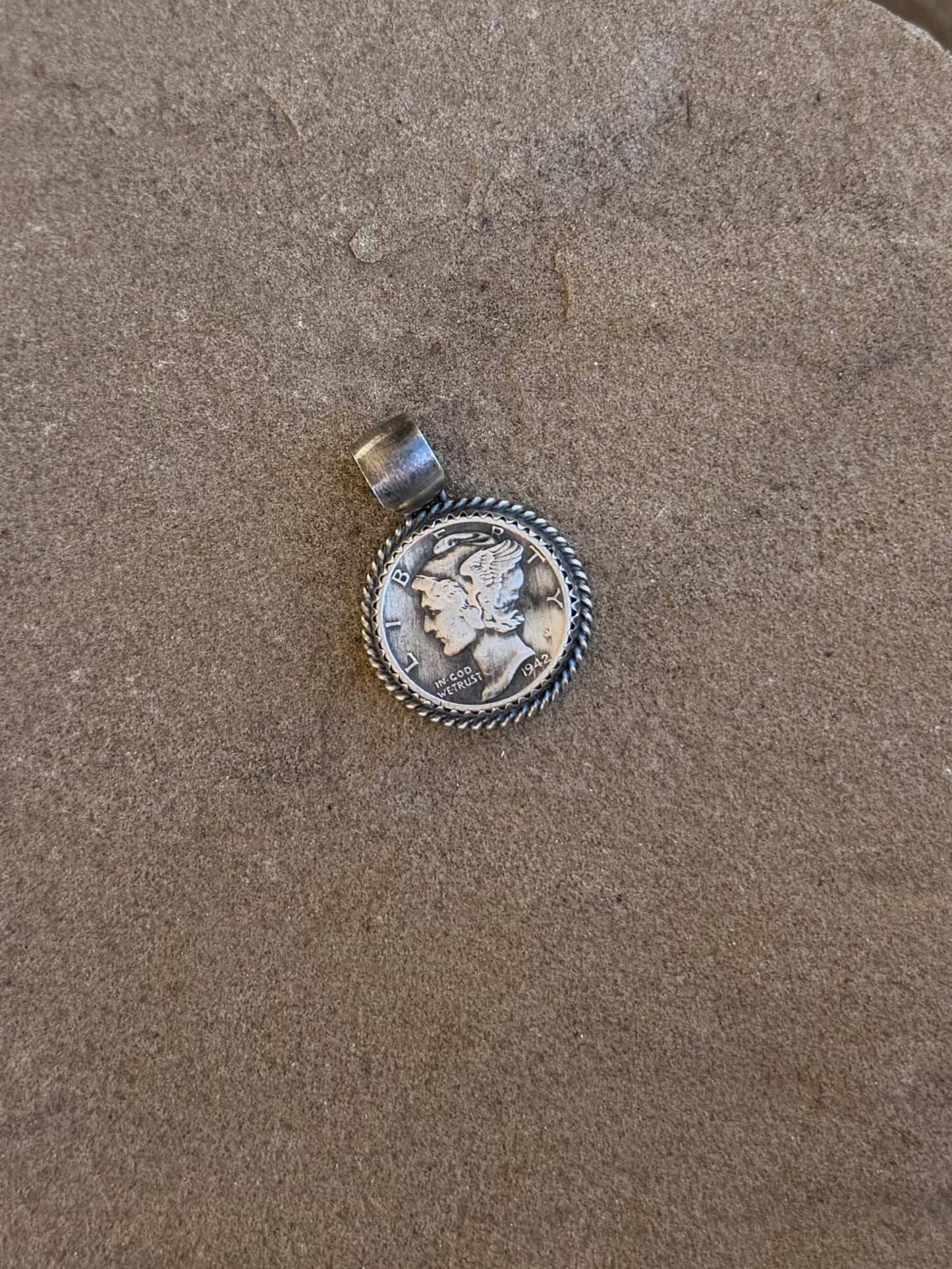 Coin pendant-1942 and 1944