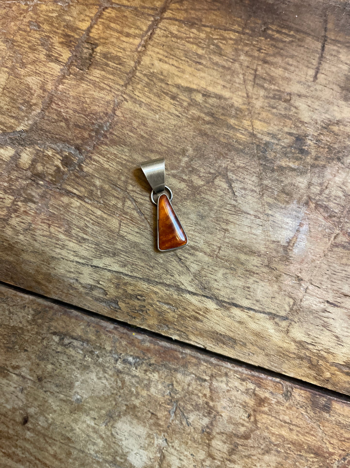 Denise triangle pendant