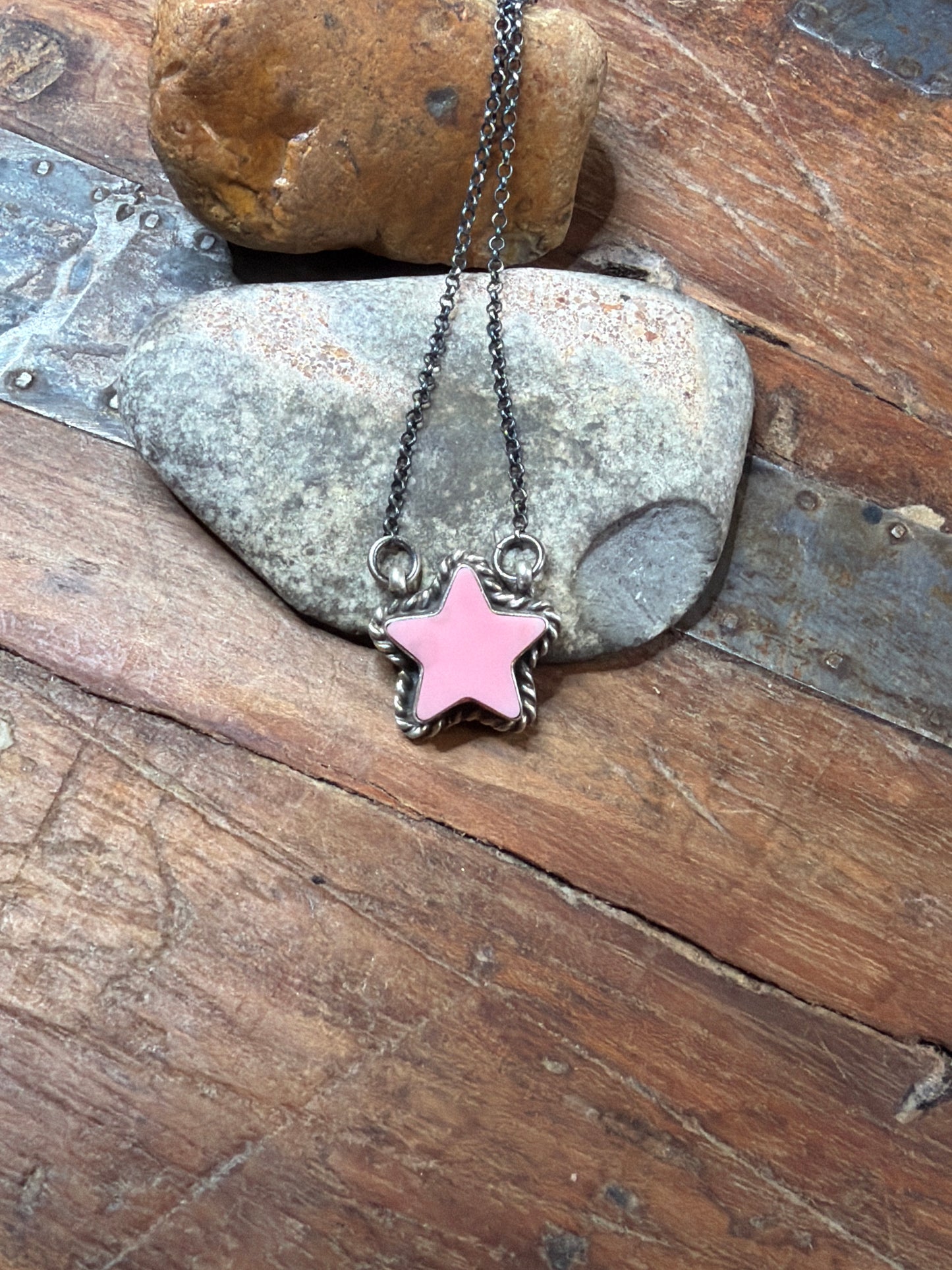 sophia- mini star necklace 16 3/4
