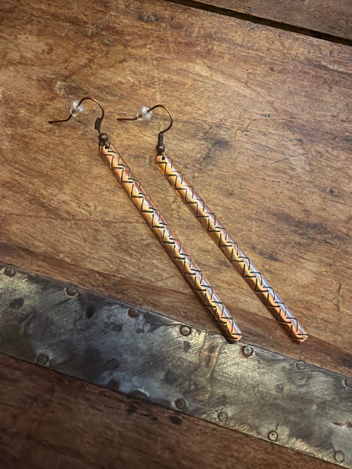 Ms voich copper earring not stamped
