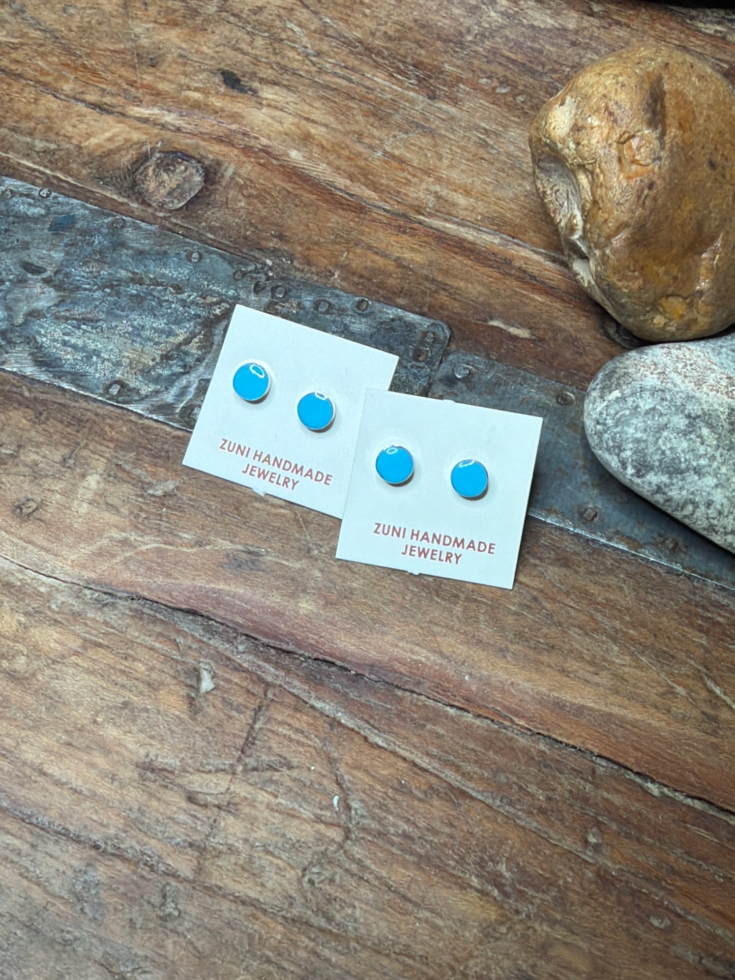 Turquoise stud earring