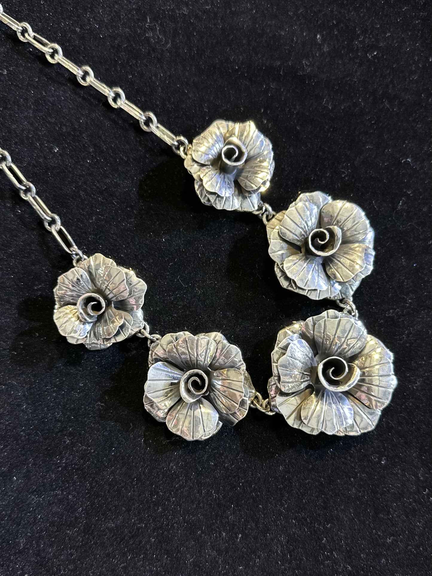 Federico Jimenez gorgeous rose statement necklace