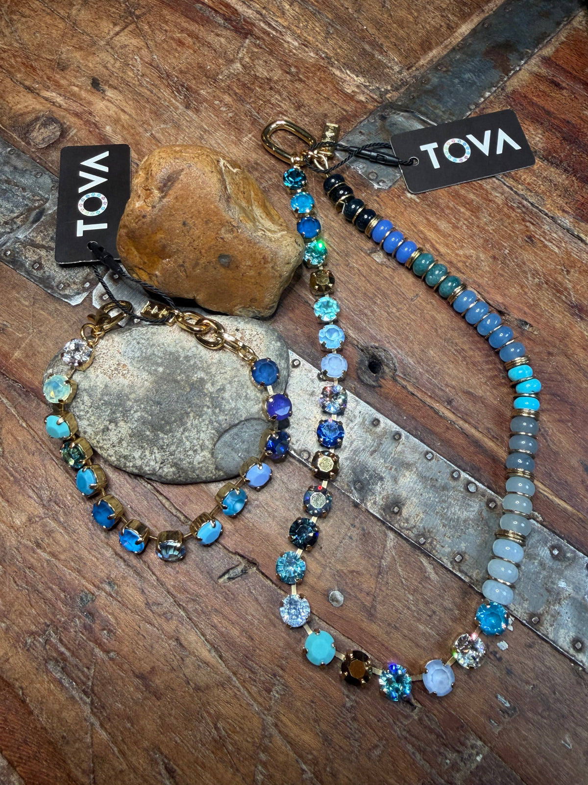 Her Her - Tova Faye Necklace - Skylie and Tova Izzy Bracelet