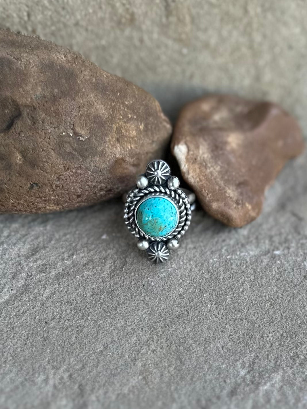 Turquoise ring size 8