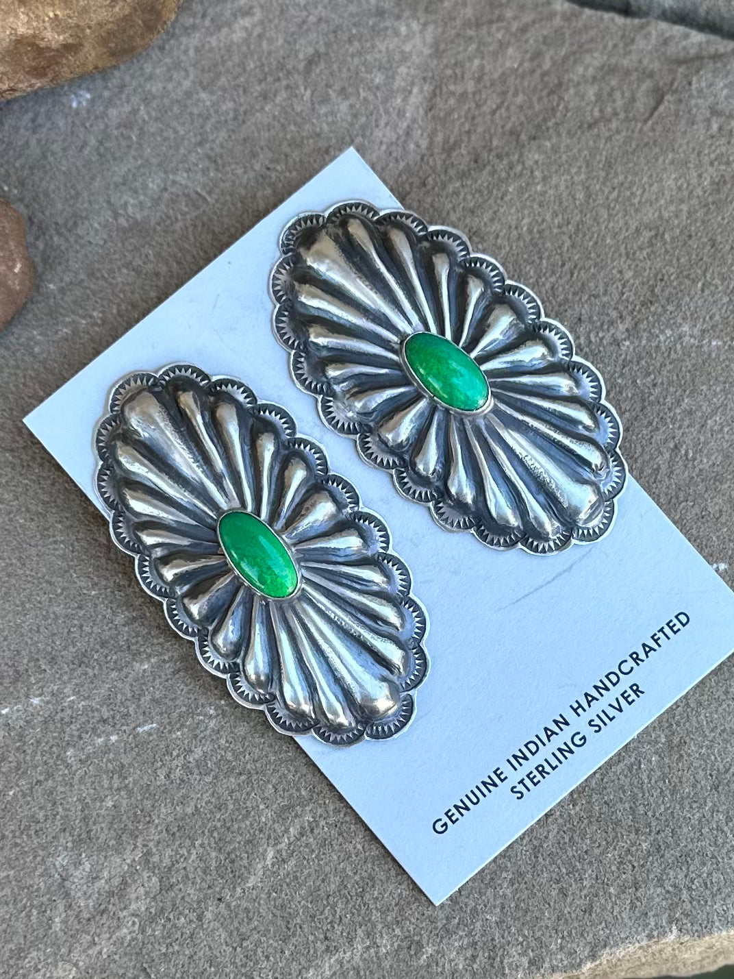 RL Concho earrings (Mohave)