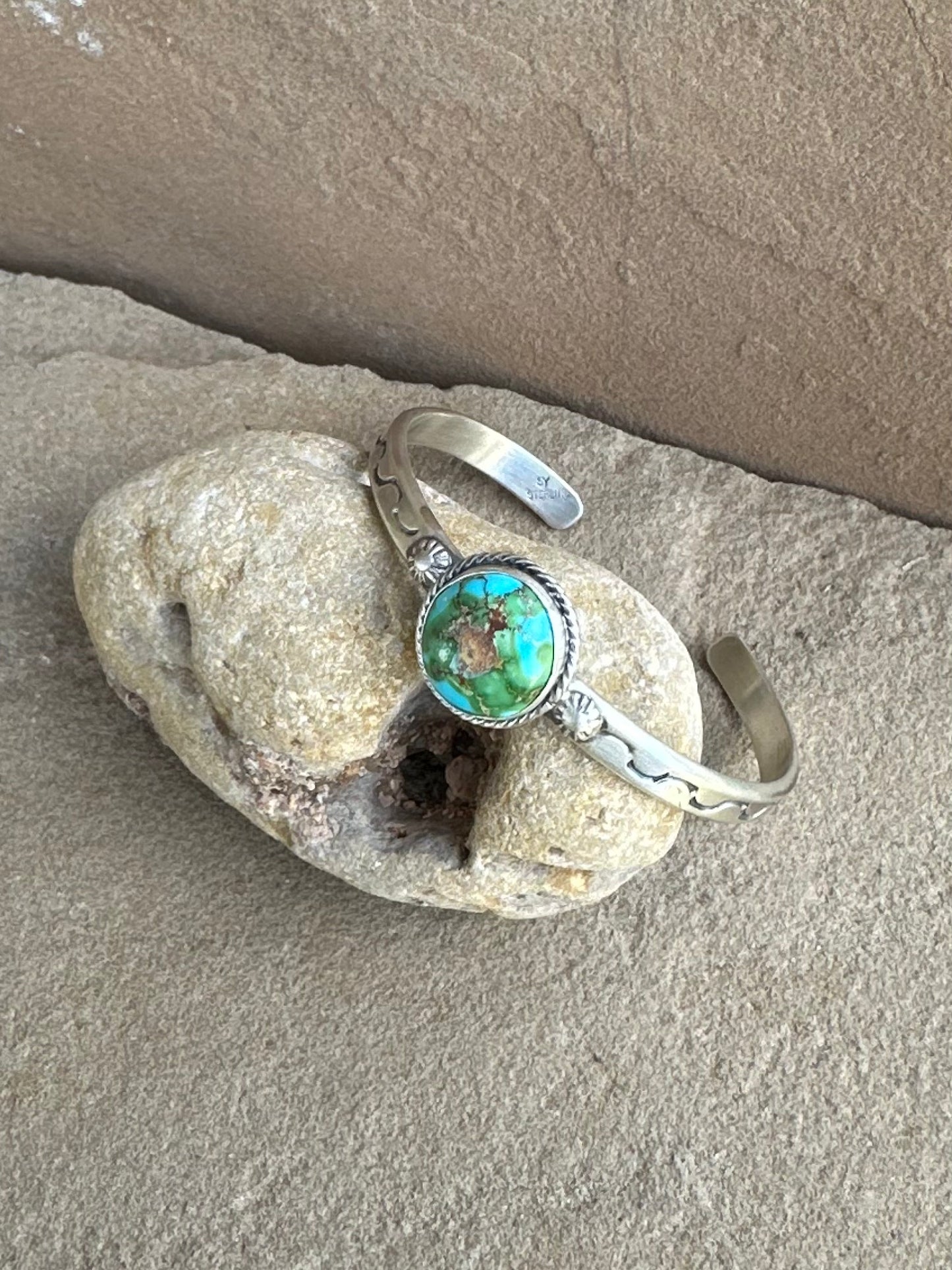 Sonoran stamped cuff