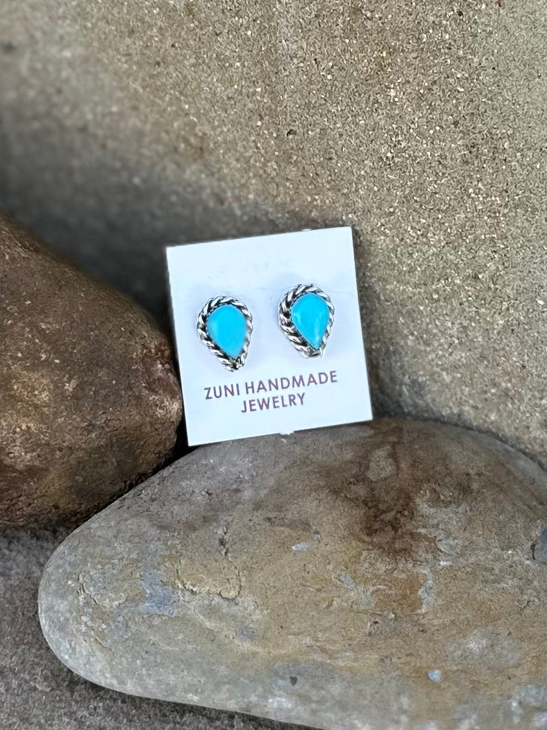 Turquoise studs