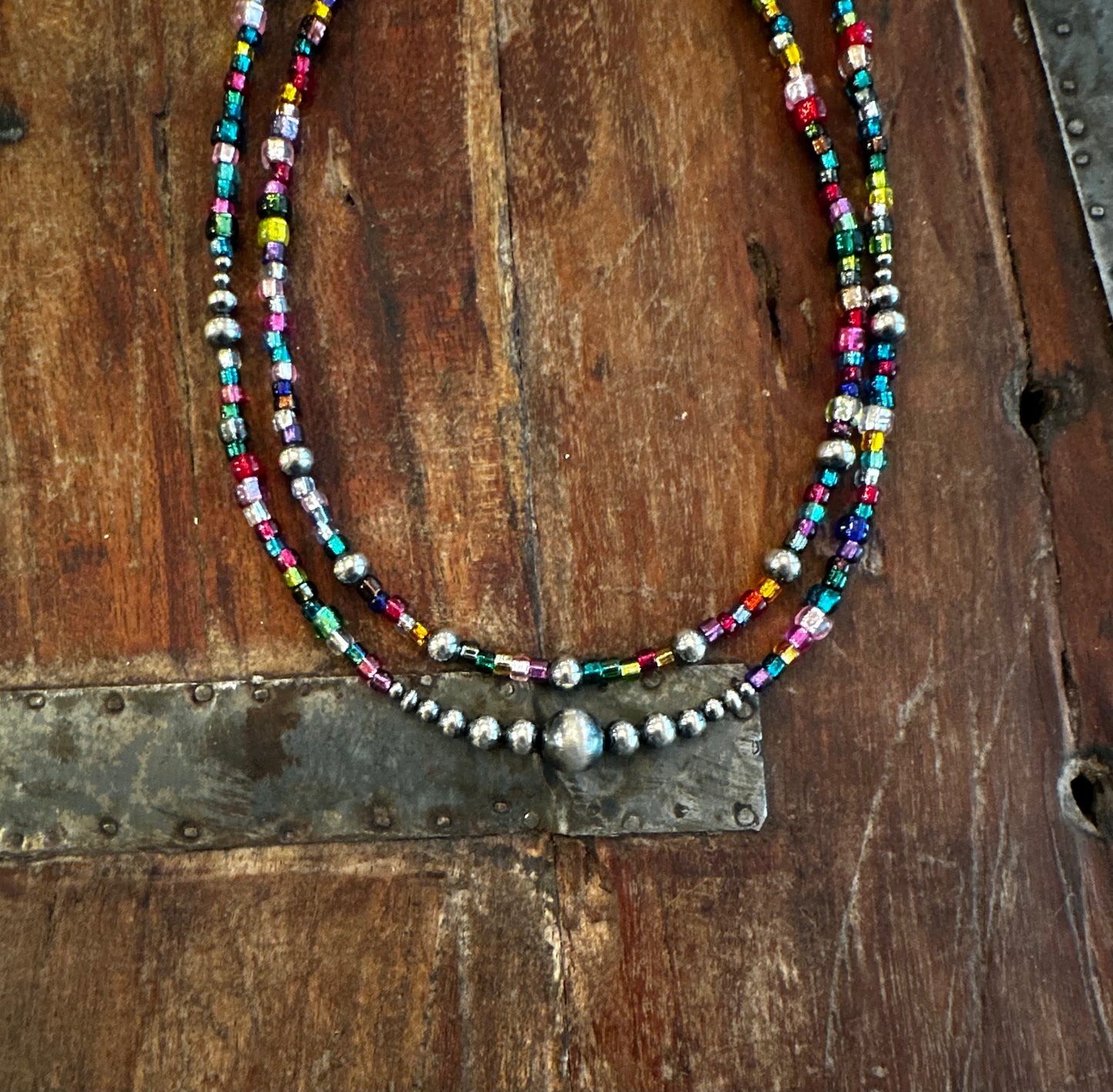 Multi bead necklace