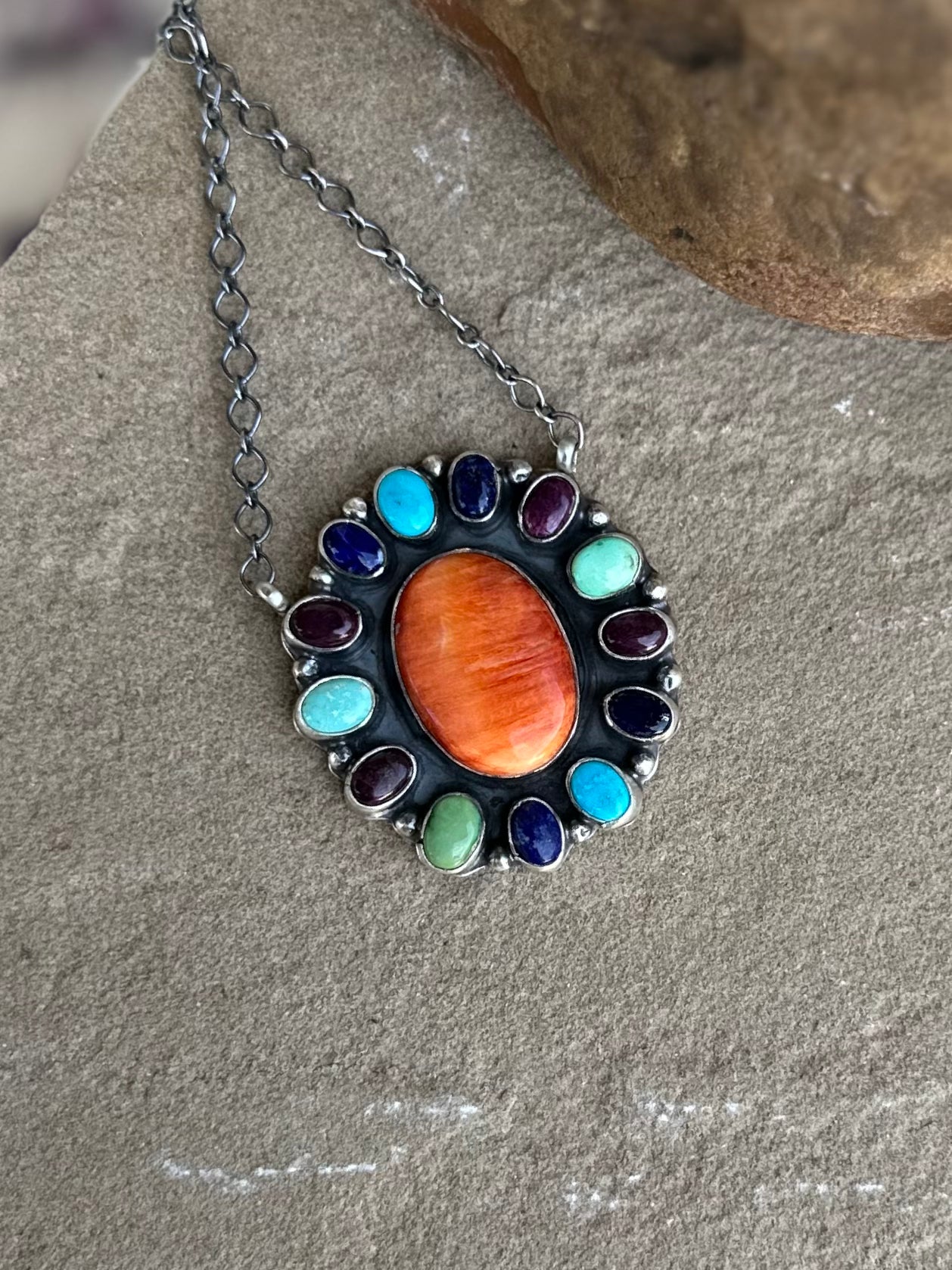 🧺 Ella cluster necklace🧺