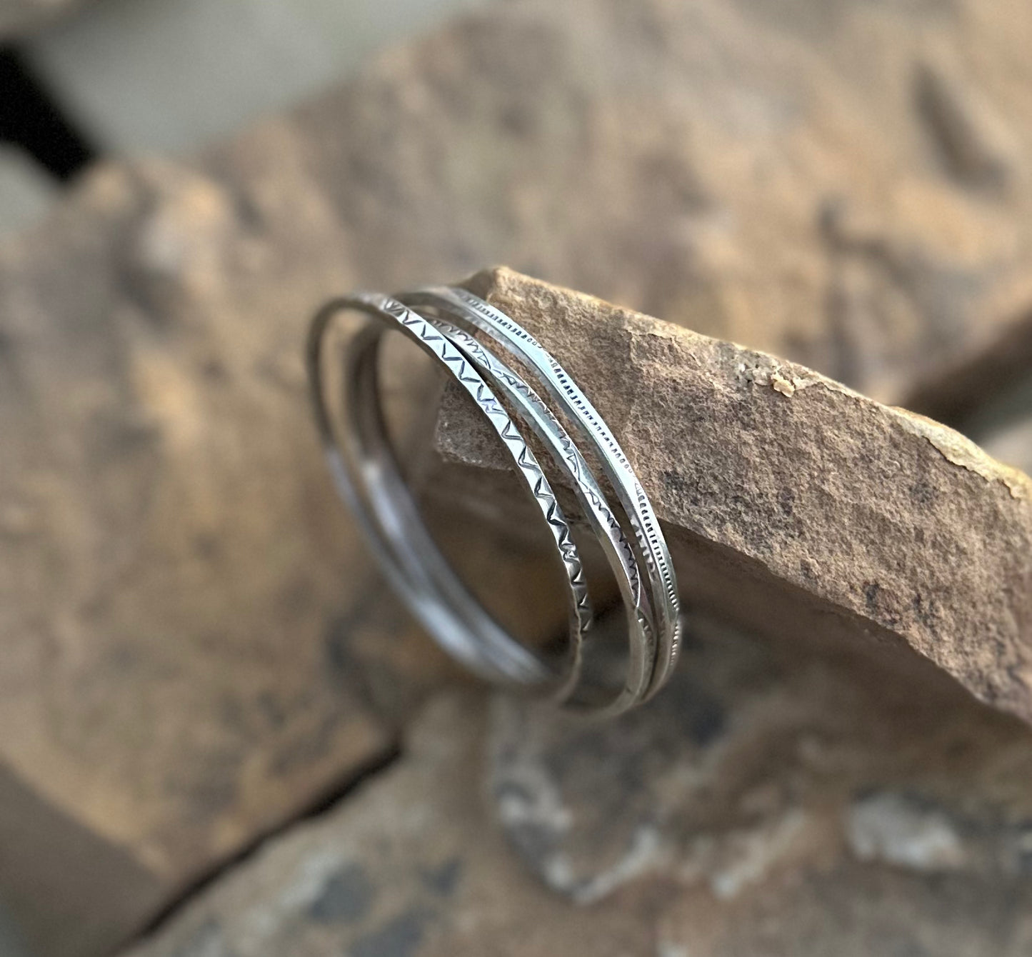 Sterling Bangle C