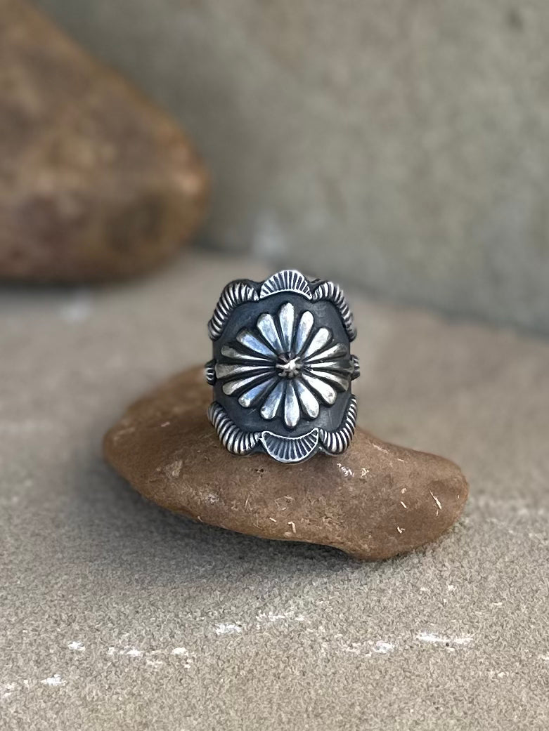 Silver stamped 6.75