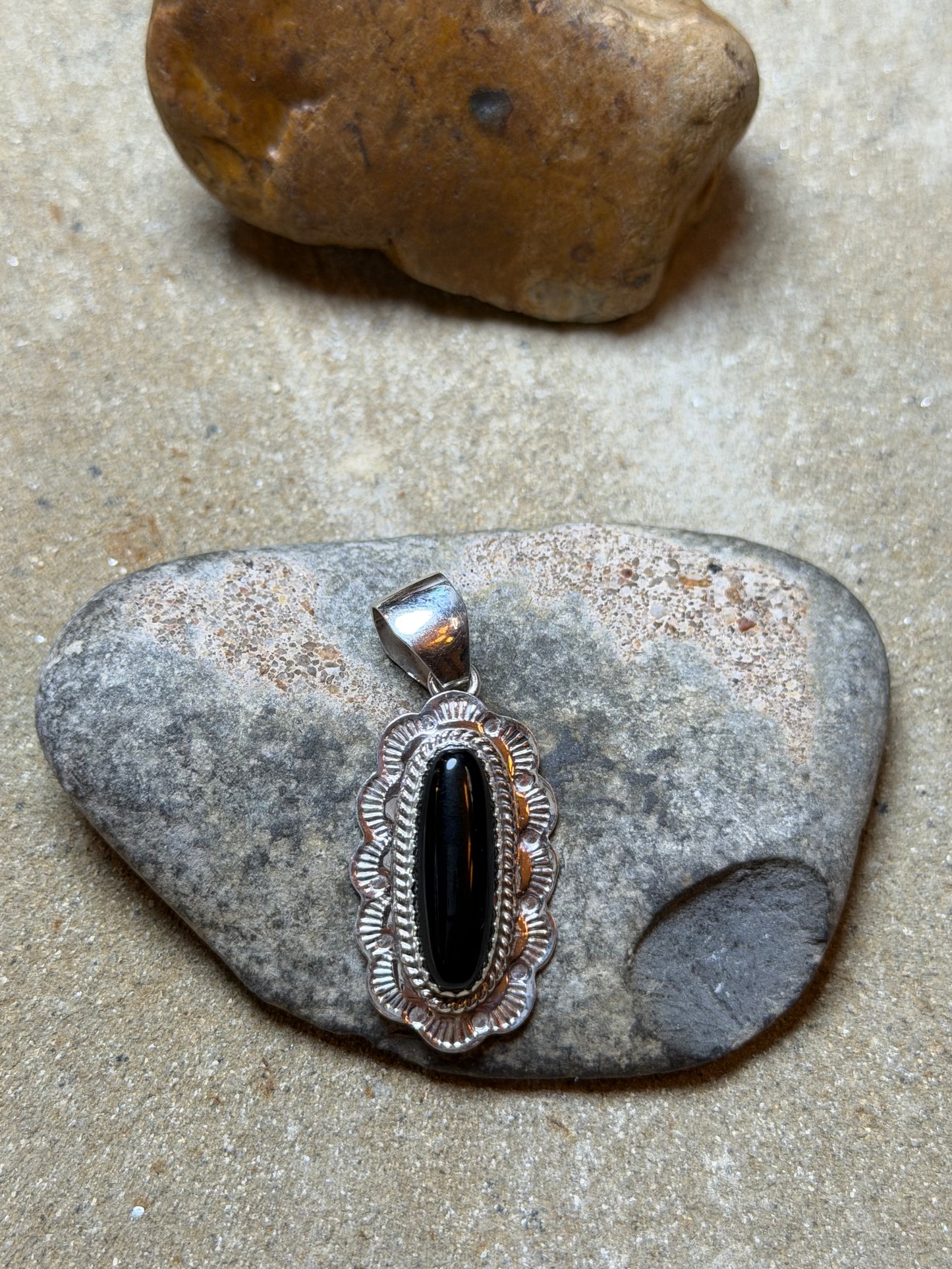 Kara - Black Onyx Mini Pendant