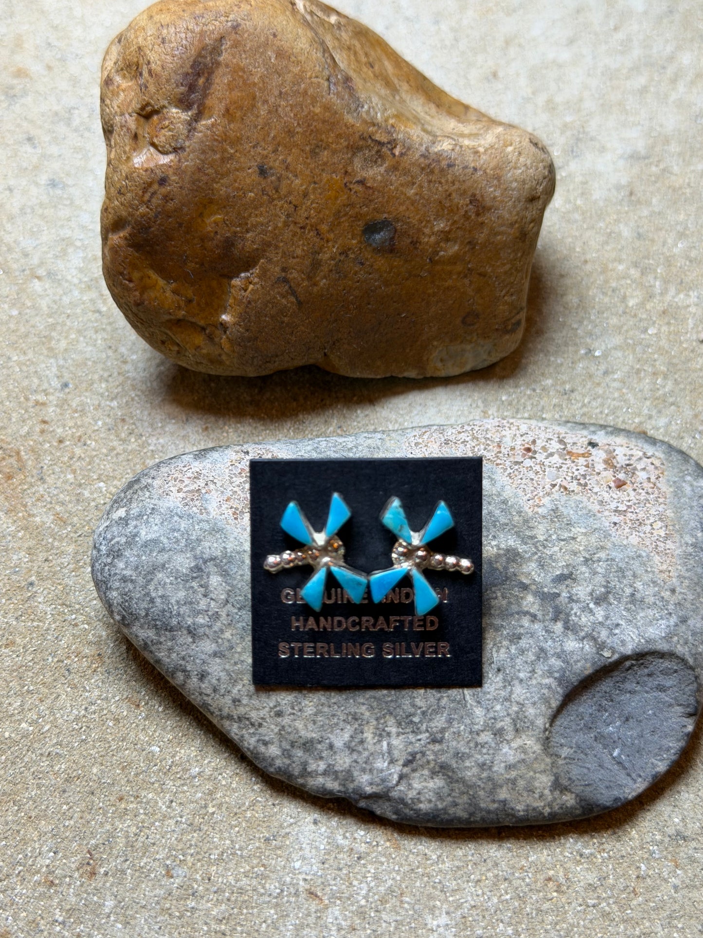 Zoe - Mini Dragonfly Stud Earrings