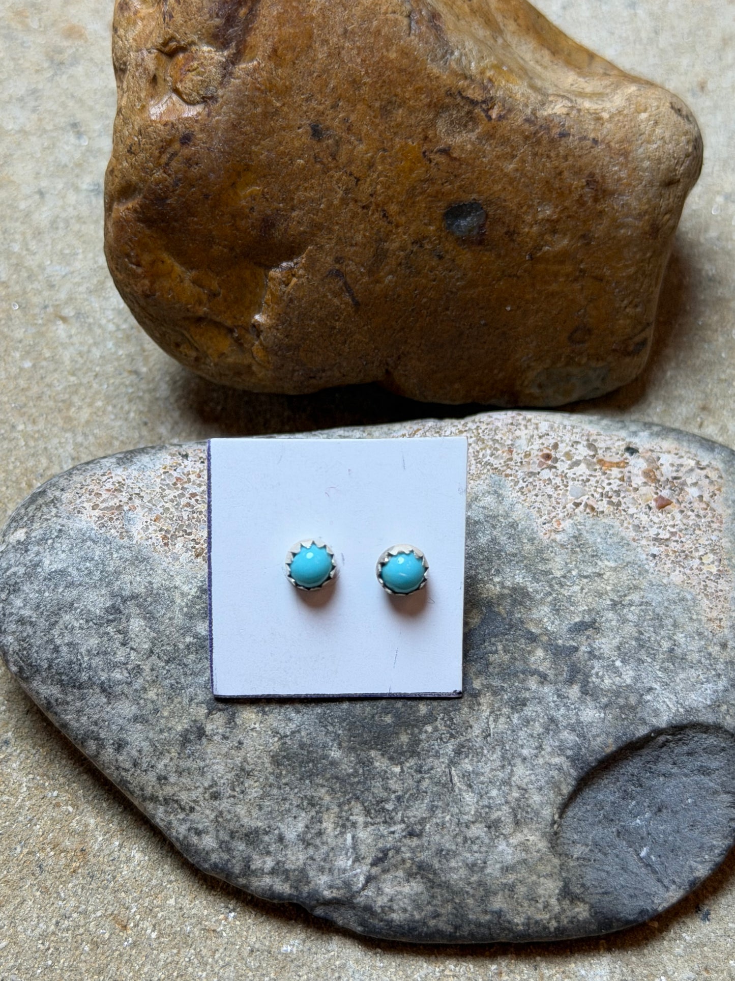 Jennifer, Sophia, Mely G, - Turquoise Mini Studs
