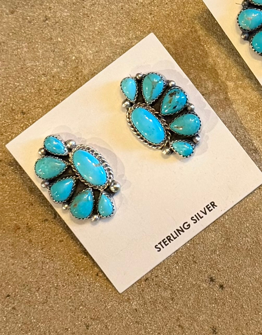 Letty-half cluster earring