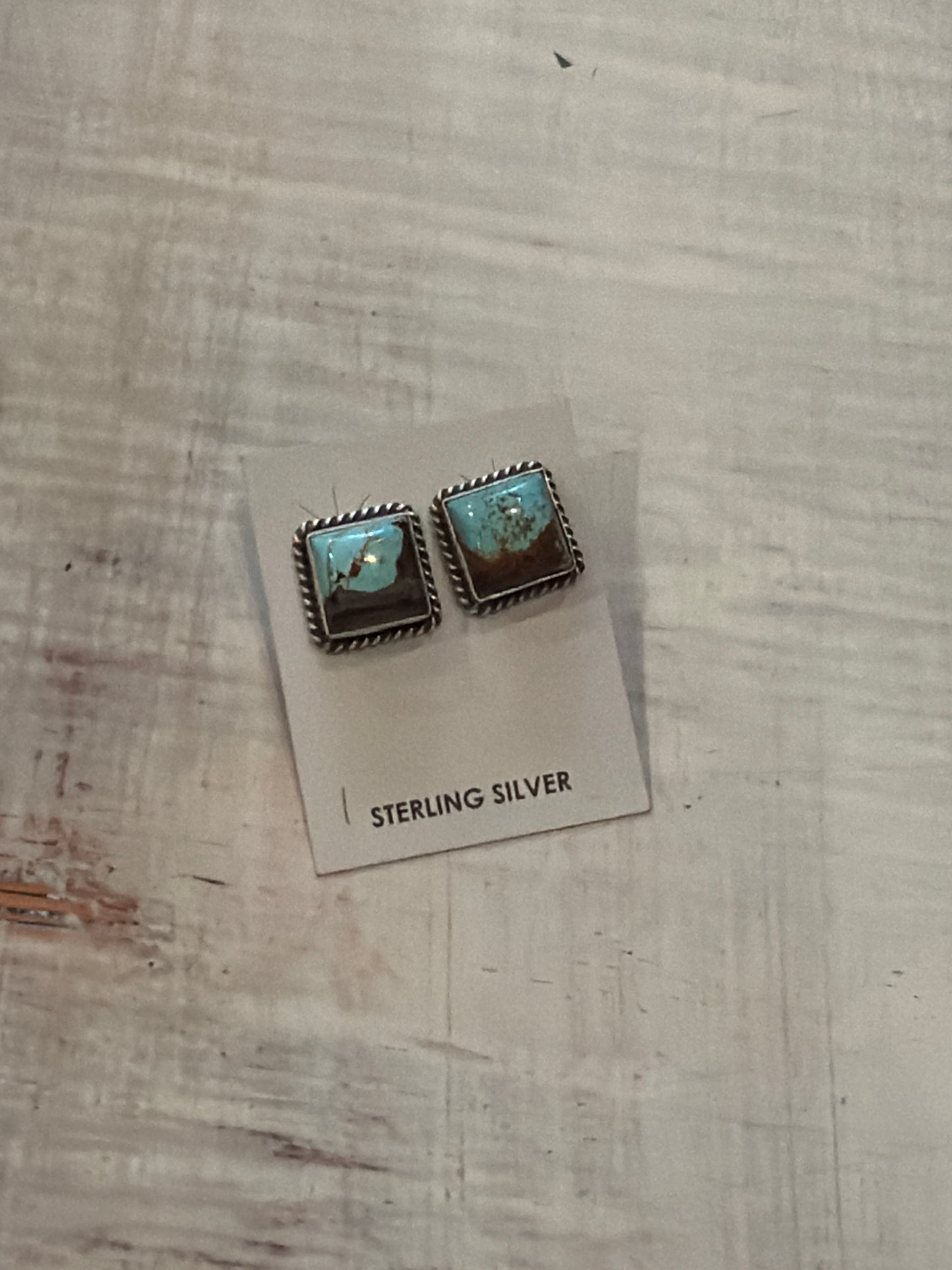 Kellie-square earrings