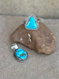 Turquoise ring size 9 (ring only)