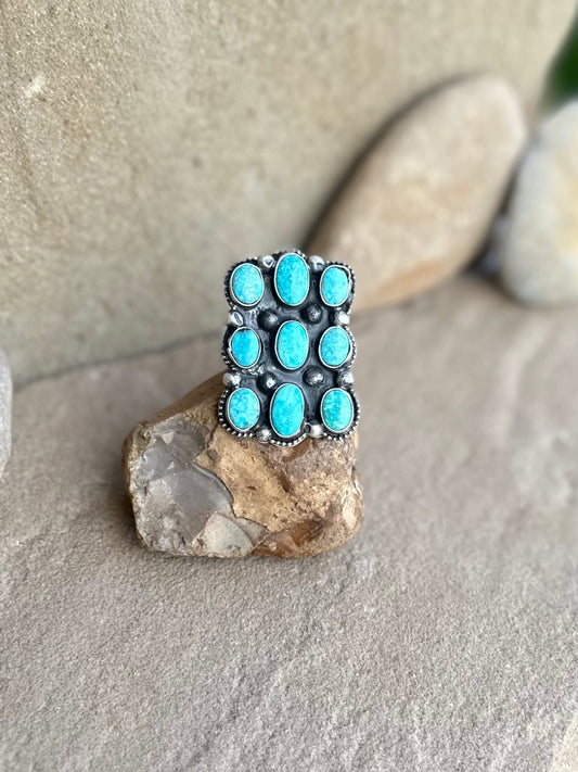 Ella ring (adjustable) white water