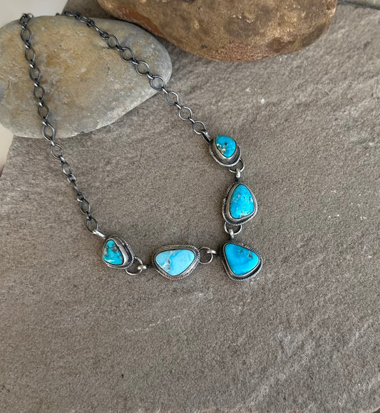 Beautiful 5 stone necklace