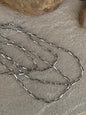24 inch paperclip chain necklace