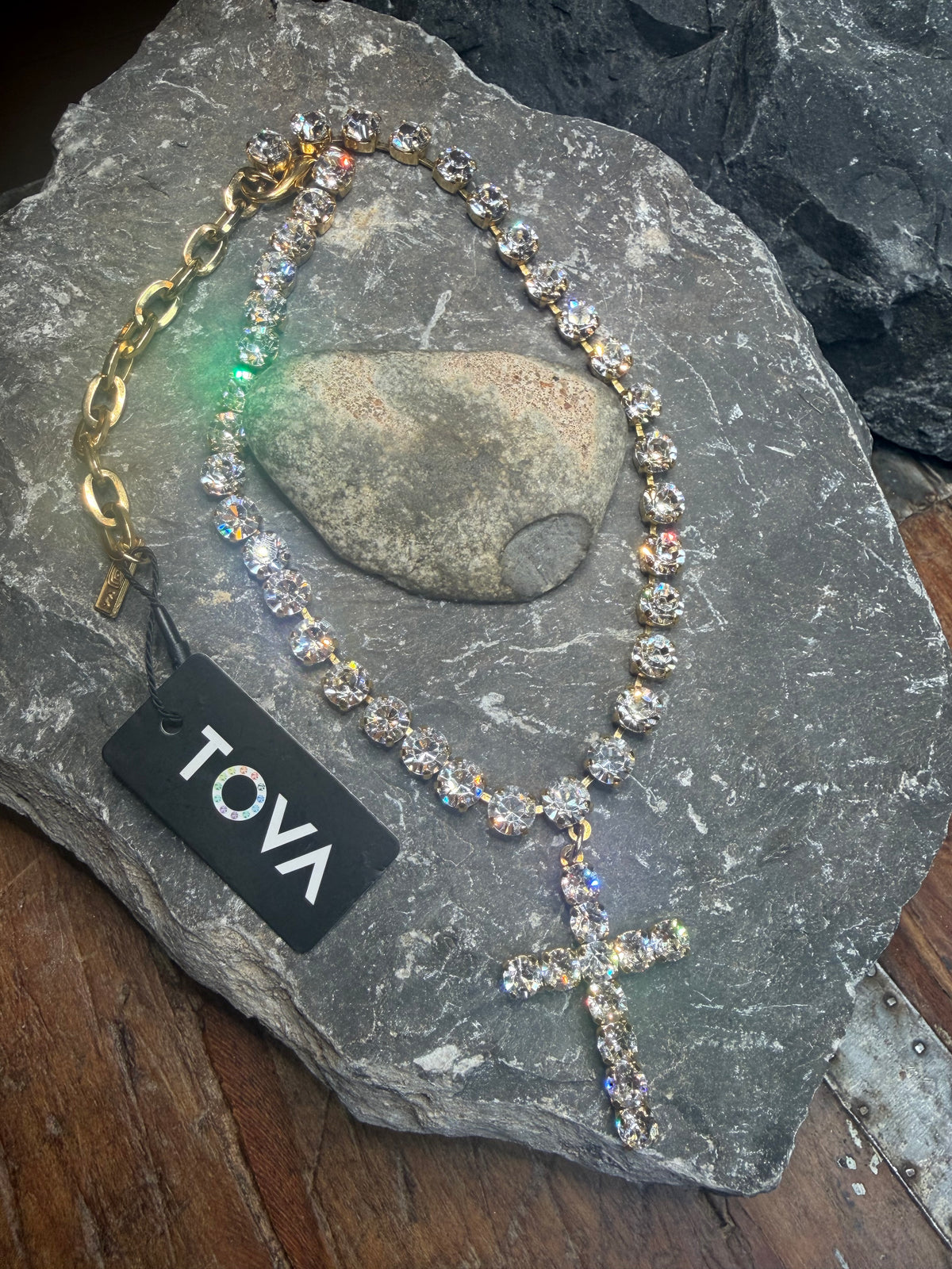 Loralei - Tova Mini Donatella Necklace - Apx 16.5" to 20" Long
