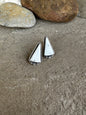 White buffalo earrings