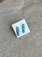 3 stone stud B
