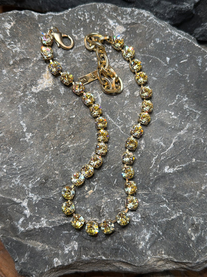 TOVA Oakland necklace lemon 14 3/8 to 17 7/8