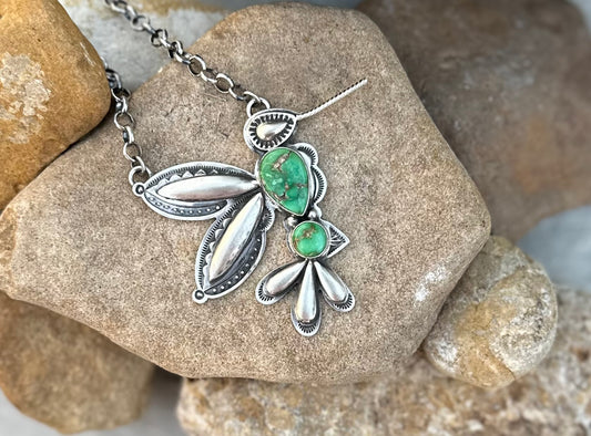 Hummingbird necklace B