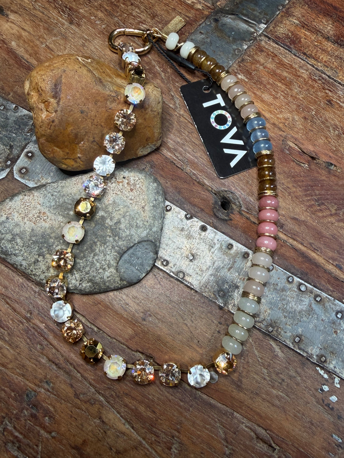 Sarah Sanzo - Tova Faye Necklace - Candy Glam - 16.5" Long