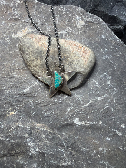 Triple L Jude adjustable ring stamped and small necklace 18 3/4 stamped