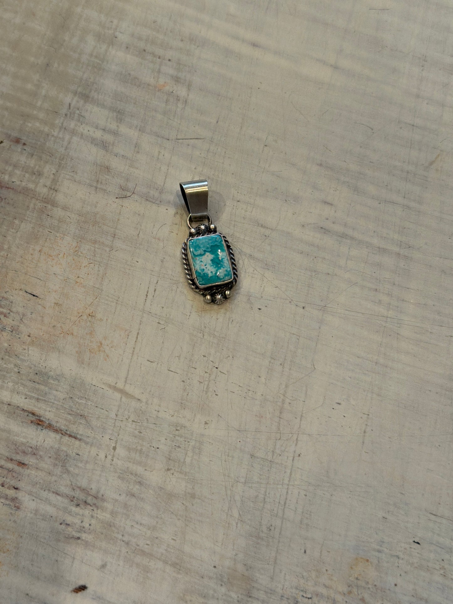 Lauren turquoise pendant