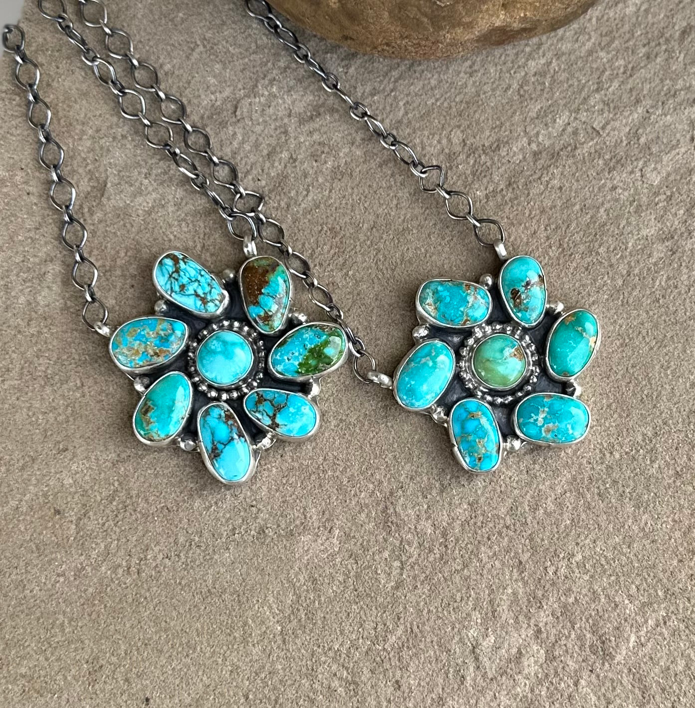Ella cluster necklace Sonoran Mountain