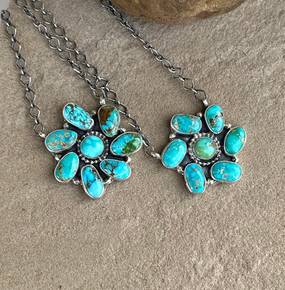 Ella cluster necklace Sonoran Mountain