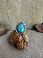 Turquoise adjustable ring