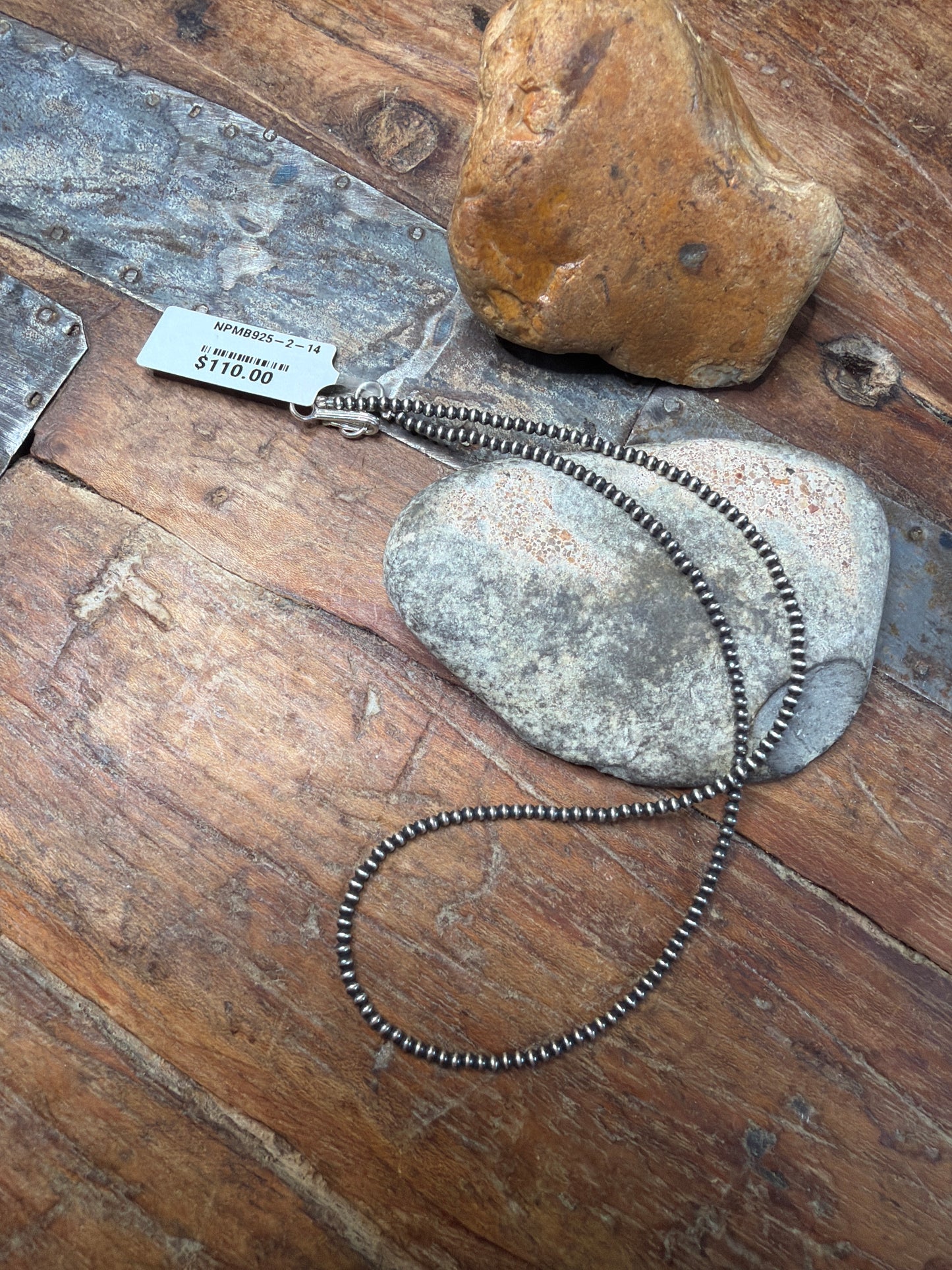 AL 2mm 14inch necklace
