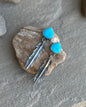 Feather earrings
