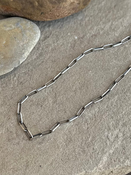 16 inch paperclip chain