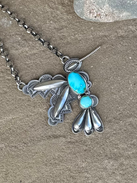Hummingbird necklace