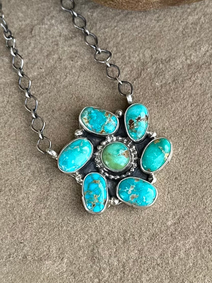 Ella cluster necklace Sonoran Mountain