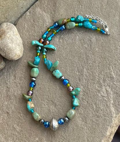 All seasons beaded necklace